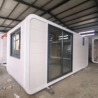Maison conteneur isolée de 20 pieds et 40 pieds, modulaire, facile à assembler, portable, pour bureau, habitation, campement du personnel dans les sites miniers
