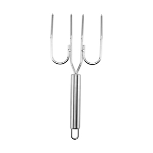Roestvrijstalen Opvouwbare Bbq-Tool Gegrilde Kippenplaat En Drumstick Barbecuegrill Voor Buiten Kamperen - Product Image 3