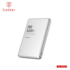 Earldom Magnetic Slim 5000mAh Cargador portátil Aleación Cargador rápido inalámbrico para iPhone 16/15 Ligero - Product Image 1