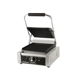 Best Sale Commercial Electric Panini Sandwich Press Grill for Household Use with US Plug Type