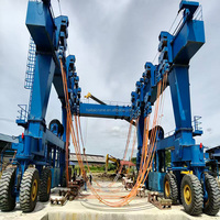 Grue portique marine pour le levage de bateaux – Solution de levage mobile personnalisée