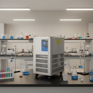 Circolatore Refrigerante da Laboratorio 5L -20°C, Attrezzatura per Raffreddamento a Ricircolo d'Acqua a Bassa Temperatura - Product Image 2
