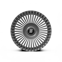 Jantes forgées haut de gamme 22x12 multi-rayons 20 22 24 26 pouces en alliage pour Rolls Royce Bentley SUV Maybach Classe G