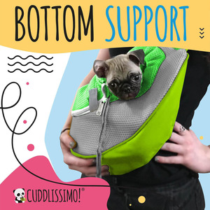 Free sample Outdoor Pet <b>Dog</b> Sling <b>Carrier</b> Bag Adjustable Pet <b>Carrier</b> Sling Bag for <b>Small</b> <b>Dog</b> Front Facing Pet Sling <b>Carrier</b> - Product Image 2