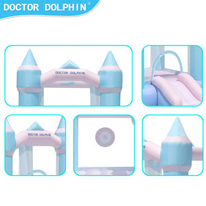 Nouveau Stock Enfants Château Rose Maison Rebondissante Pastel Château Gonflable Meilleur Petit Mariage Mini Château Gonflable À <span class=keywords><strong>Vendre</strong></span> - Product Image 5