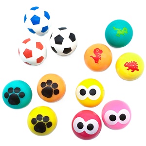 Petites balles rebondissantes en forme de <span class=keywords><strong>dinosaure</strong></span>, balles en caoutchouc à pattes, couleurs mélangées, remplissage de sacs cadeaux, cadeaux de Noël, prix de classe - Product Image 1