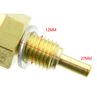 Sensor de Temperatura del Agua Refrigerante Genuino N.º 0K50F18840 para Kia Rio, Bongo, Carnival, K2900, Sedona, Shuma, Chery 1.3 1.5 1.6 1.8 2.5
