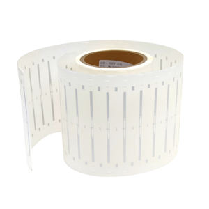 FM13UF0051E ISO18000-6C passiva UHF Sticker Tag 124*5mm RFID libri Tag documento File per la libreria - Product Image 1