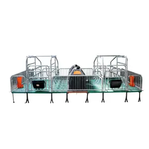pig Dual purpose birthing bed Farrowing bed for sows Pig breeding equipment