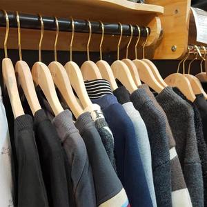 Wholesale Custom Non-Slip Kids <strong>Hanger</strong> Display Rack Multifunctional Wooden Ring <strong>S</strong> Hooks for <strong>Children</strong> Clothing Store Display - Product Image 4