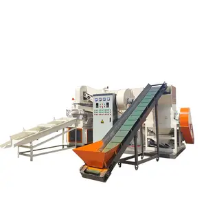 PLC control system recycle cable copper peeling machine wire stripper copper wire recycling machine