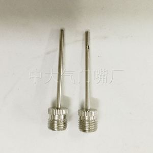 Aguja de acero inoxidable para inflar balones, 3.7cm/1.45in, accesorio duradero de metal para bomba de aire para baloncesto, fútbol, voleibol - Product Image 3