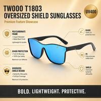 TWOOO T1803 OEM et ODM Nouvelles Lunettes de Soleil Polarisées Tendance Transfrontalière Style Célébrité Internet Vente en Gros Usine