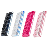 MCHOSE Ace68 Air 68 Keys Hot Swappable Hall Effect Optical Keyboard Ultra Low Latency Hot Swappable RGB Keyboard