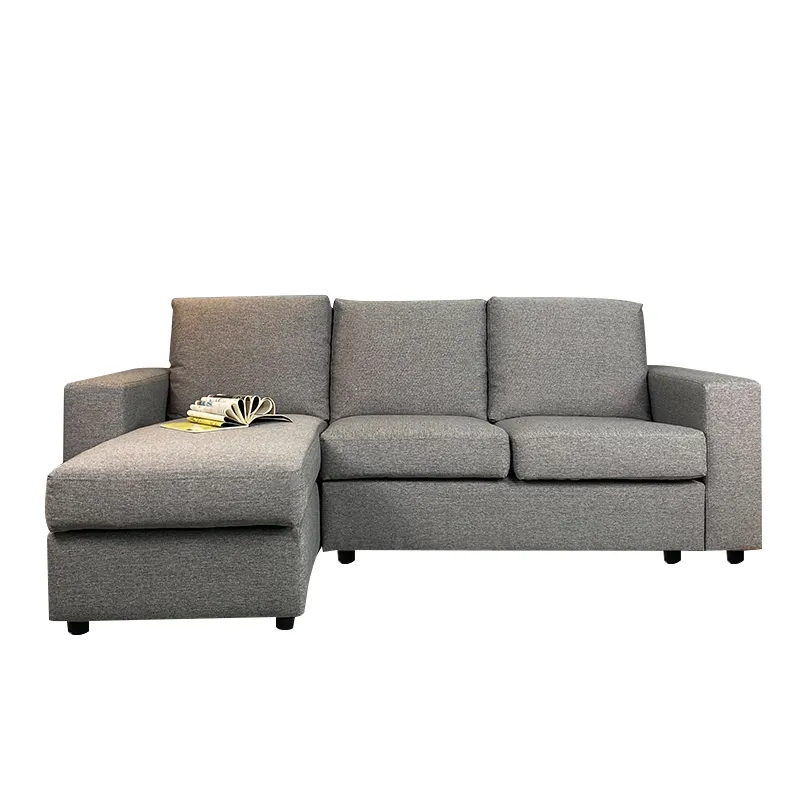 Sofa Come Bed Modulaire Moderne Hoek Bedden Sectionele L Vorm Slaapbank Queen Size Met Bank