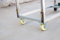 Échafaudage électrique pliable à plusieurs modèles, échafaudage électrique mobile, échafaudage électrique pliable de 6 m
