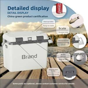 <span class=keywords><strong>Contenitore</strong></span> Termico Portatile <span class=keywords><strong>da</strong></span> 15L per Auto, Scatola Isolante per Alimenti e Bevande, Ideale per Campeggio e Picnic all'Aperto - Product Image 4