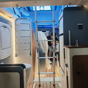 Échelle pliante de camping-car en alliage d'aluminium à haute résistance 4 étapes caravane échelle pliante pour camping-car remorque camping-car - Product Image 5