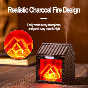 Mini umidificatore elettrico USB portatile da 200 ml Woodhouse per aromaterapia, per uso domestico, ufficio, camera da letto, auto, camper, con certificazione OEM/ODM CE CB. - Product Image 4