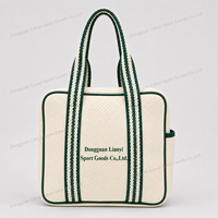 Sac de pickleball en néoprène avec logo personnalisé, sac de transport avec poche pour raquette et doublure en polyester, fournisseur d'usine sur mesure