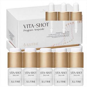 Ampolla Líquida Iluminadora y Blanqueadora con Vitamina C Estabilizada para Rostro Radiante, Antiarrugas, Antienvejecimiento, Reafirmante, No Grasosa, Marca Privada - Product Image 1