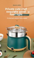 Mini-poêle électrique 1,2 L 600 W avec contrôle de température pour une cuisson domestique efficace et facile à utiliser