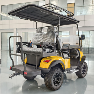 SEEWORLD Electric 48V 4 Passenger Golf Cart Full <strong>Set</strong> with Enclosure Bag Holder Charger - Product Image 2
