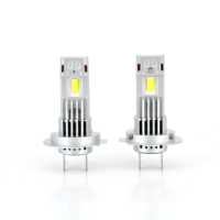 Ampoules LED LANSEKO Mini Halogène Taille M8S H7 H11 9005 9006 9012 avec 50W 5300LM pour éclairage LED de voiture