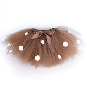 Disfraz de Vaca para Niñas, Disfraz Medieval de Año Nuevo y Navidad, Falda de Tul de Poliéster, Disfraz de Fiesta de Cumpleaños de <span class=keywords><strong>Safari</strong></span> en la Jungla - Product Image 6