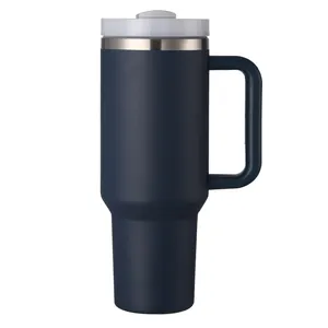 CUPPARK 40oz Adventure Quencher Vacuum Insulated Stainless Steel Mug With Handle