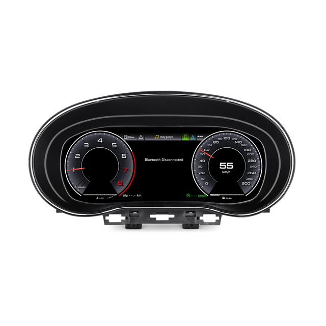 Full LCD Instrument Cluster for Volkswagen POLO 2009-2016 Digital Dashboard Cockpit Virtual Instrument Gauge Upgrade Kit