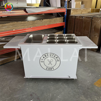 Table de buffet, chariot à bonbons, fête d'anniversaire, présentoir à gâteaux, table de mariage