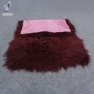 Tapis en fourrure de <span class=keywords><strong>karakul</strong></span> de qualité supérieure, fourrure de mouton de Mongolie à poils longs - Product Image 4