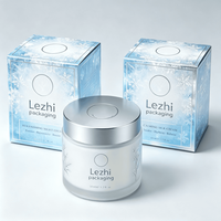 Boîte en carton blanc gaufré pour emballage de produits cosmétiques de luxe, impression personnalisée du logo, protection solaire