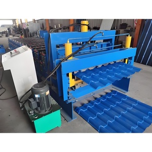 Avita tự động Bảng điều khiển mái ngói thủy lực làm cuộn tạo thành máy ngói tráng men Máy tráng men lợp cuộn tạo thành máy - Product Image 3