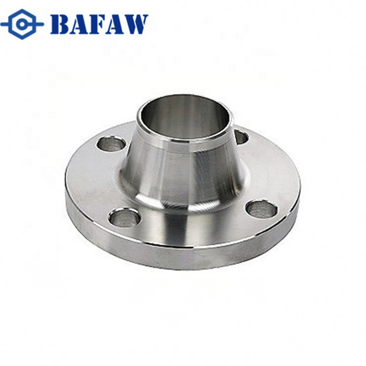 BAFAW Bride Toute Neuve Dn40 Pn16 304 En acier inoxydable Wn Bride De Col De Soudage Astm B16.5 A105 Bride à Souder Avec prix bas