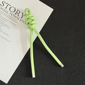 Cordoncino <span class=keywords><strong>in</strong></span> <span class=keywords><strong>Pelle</strong></span> PU Intrecciato Fai-da-Te 45cm Cinturino Regolabile per Collane Bohémien Braccialetti Charm per Borse Materiali per Artigianato - Product Image 6