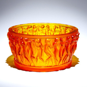 Bandejas Decorativas de Cristal con Diseño Art Deco para Mujer, Inspiradas en la Serie Frosty Nude Bacchantes, para Frutas - Product Image 3