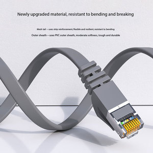 <span class=keywords><strong>Cable</strong></span> <span class=keywords><strong>Ethernet</strong></span> CAT6A Blindado <span class=keywords><strong>Plano</strong></span> de 5 <span class=keywords><strong>Metros</strong></span> para Red, Transmisión de <span class=keywords><strong>10</strong></span> Gigabits - Product Image 5