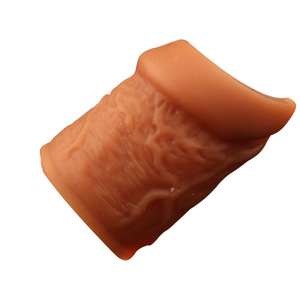 Yunman <b>Liquid</b> <b>Silicone</b> Soft Male Penis Sheath with Foreskin and Reinforcing Ring - Adult Sex Toy Manufacturer Wholesale - Product Image 2