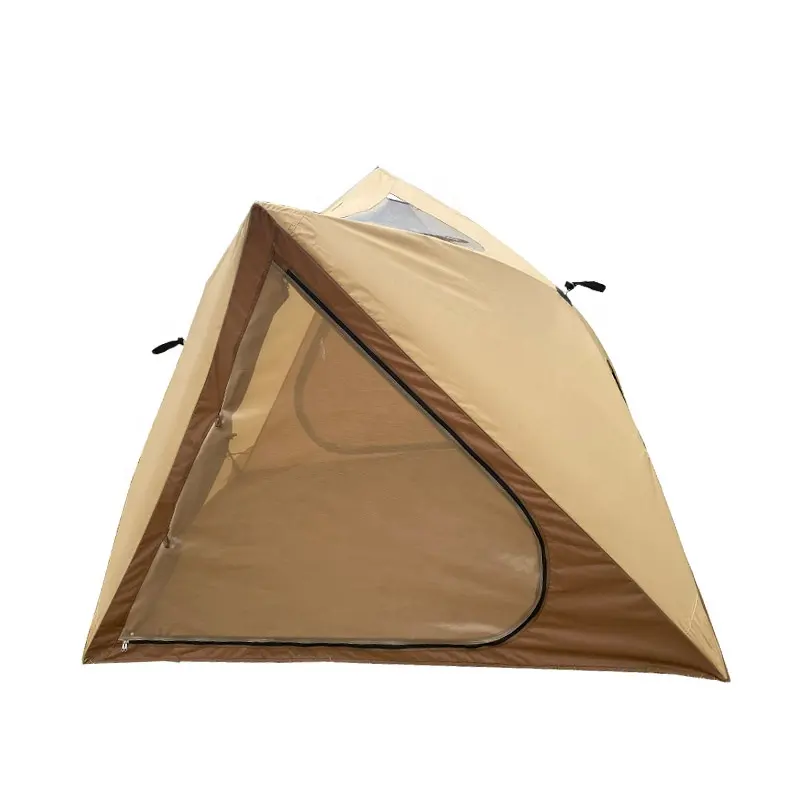 Kamp eğlence özel Pop Up açık taşınabilir yürüyüş kamp çadır bir oda 1-2person hızlı otomatik açılış katlanabilir çadır