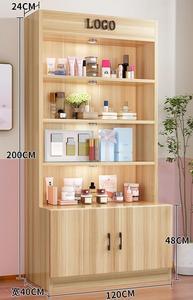 Vetrina cosmetica <span class=keywords><strong>per</strong></span> saloni di bellezza porta <span class=keywords><strong>in</strong></span> <span class=keywords><strong>vetro</strong></span> <span class=keywords><strong>per</strong></span> unghie scaffali multistrato <span class=keywords><strong>per</strong></span> prodotti <span class=keywords><strong>per</strong></span> la cura della pelle <span class=keywords><strong>per</strong></span> supermercati - Product Image 4