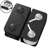 Écouteurs Type C avec contrôle du volume, écouteurs filaires Type-C pour Samsung AKG Galaxy Note 10 S10 S20 S21 S22 Untral