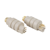 Connecteur circulaire push-pull HL 4 broches 6 broches pour équipement de communication, boîtier en PBT PPS PEEK