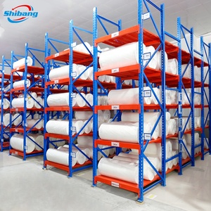 Nhiệm Vụ Nặng Nề Vải Cuộn Giá Cho Ngành Công Nghiệp Dệt May Thép <span class=keywords><strong>Pallet</strong></span> Kệ Cho Kho Vải Cuộn Lưu Trữ Sản Xuất - Product Image 3