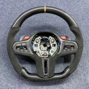 Adecuado para <span class=keywords><strong>volante</strong></span> de fibra de carbono de alto rendimiento <span class=keywords><strong>m</strong></span> para <span class=keywords><strong>BMW</strong></span> G80 <span class=keywords><strong>volante</strong></span> G82 G30 G38 G20 G28 X1 X2 X3 X4 X5 <span class=keywords><strong>3</strong></span> Series 5 Series - Product Image 5