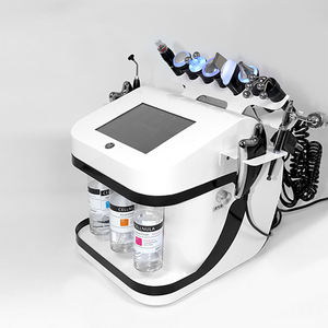11-in-1 Hydra-Sauerstoff-Gesichtsbehandlungsgerät Multifunktionales Schwarzes Sauerstoff-Blasen-Hydro-Mikrodermabrasions-Schönheitsgerät - Product Image 2
