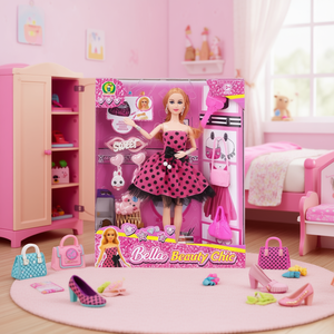 Bella Beauty Chic <b>Doll</b> 33cm Fashion Toy With Dress And Accessories For Girls - Product Image 3