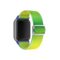 Bracelet en tissu élastique réglable 42 mm 46 mm pour montre connectée Correa Smart Watch Bracelet en nylon pour Apple Watch S10