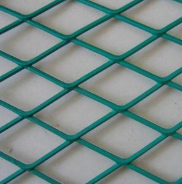<b>Plastic</b> coated light flatten expanded metal mesh for <b>fence</b> or construction available for customizing - Product Image 1